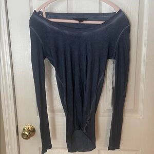 Rock & Republic NWT blue Long Sleeve Top